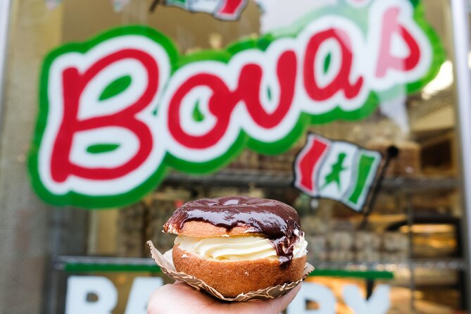 Delicious Donuts of Boston: A Sweet History Walking Tour - Bova’s Bakery finishes with Boston cream