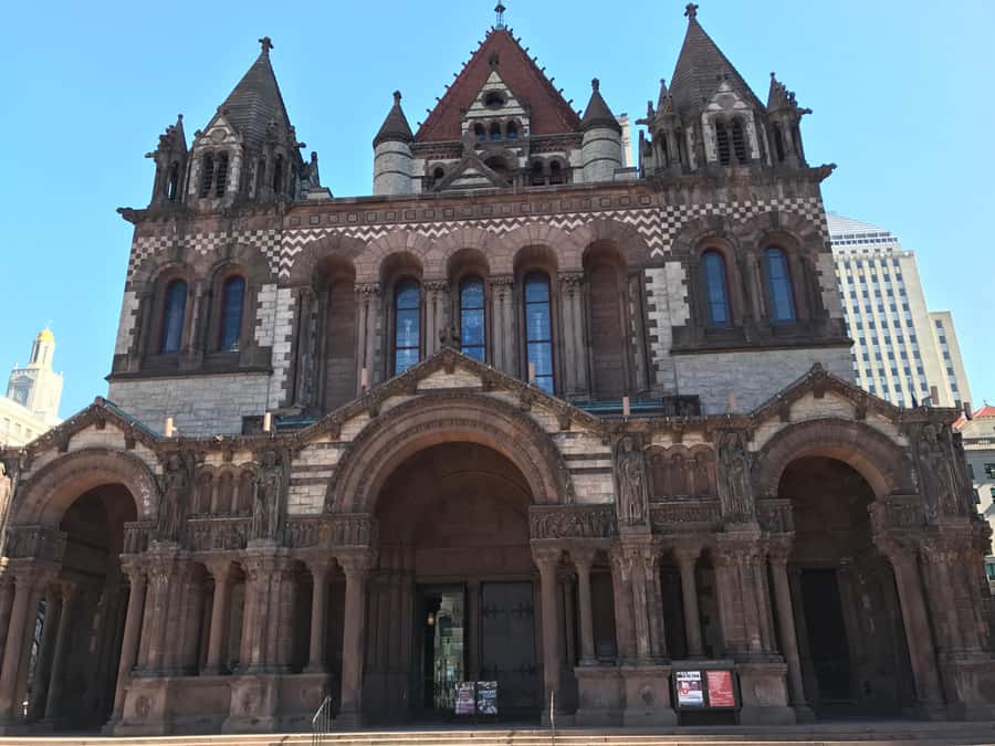 From NYC: Boston 1-Day Tour Harvard, Cambridge, MIT & Freedom Trail. - Copley Square packs Boston into one stop