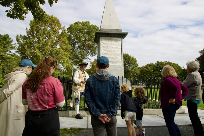 Lexington, MA Battle Green Walking Tour with Costumed Guide - The Old Burying Ground: The Quietest Stop