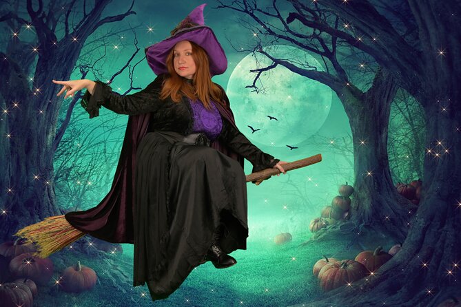 Magick Broom Costume Photography - Green Screen Technology - Three backdrop galleries, three very different moods