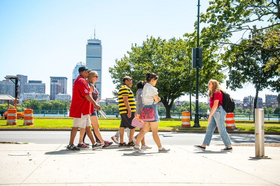 Massachusetts Institute of Technology Public Tour - Entering buildings, labs, and lecture halls