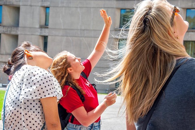 MIT Campus Guided Walking Tour - Indoor access, buildings, and student exhibitions