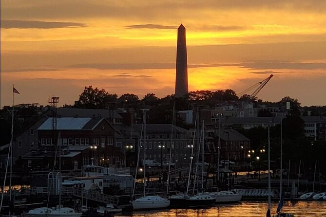 Narrated Sunset Cruise of Boston Harbor - The North End, Bunker Hill, and Old North Church