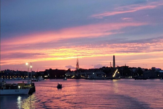 Narrated Sunset Cruise of Boston Harbor - The Narration: Helpful Context or Too Hard to Hear?