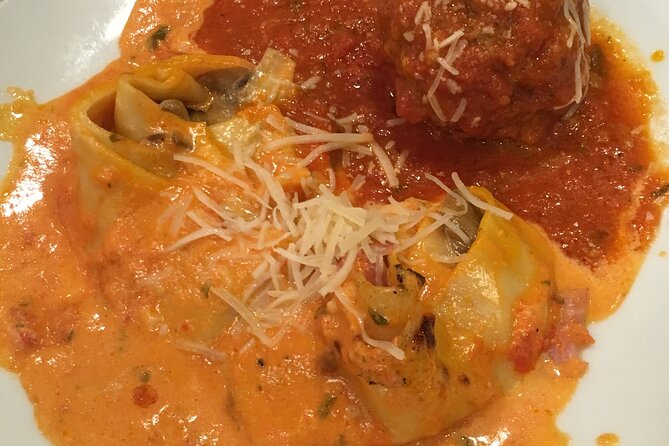 Public North End Neighborhood Tour - The pasta finale at Ristorante Limoncello