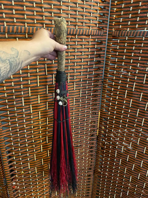 Salem, MA: Witch City Broom Making Workshop - Making a Salem souvenir instead of buying one