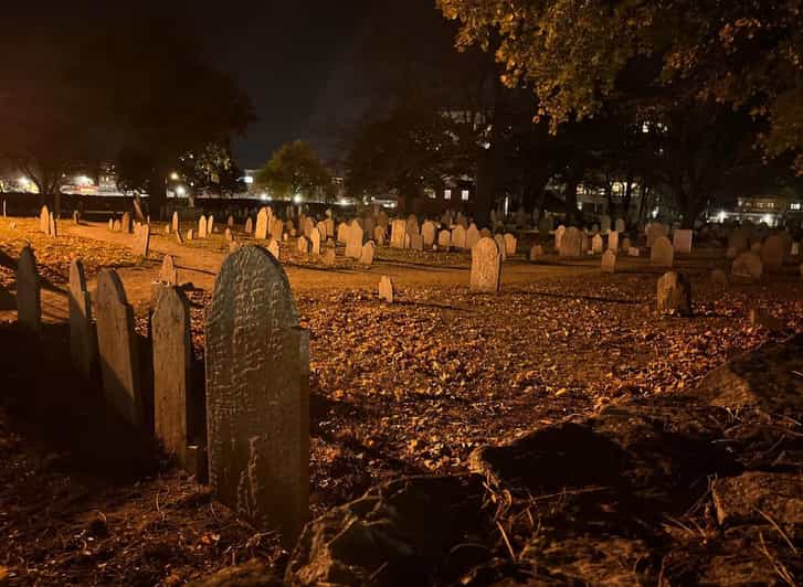 Salem: Specters and Apparitions Ghost Hunting Tour - Howard Street Cemetery, quiet time with the equipment