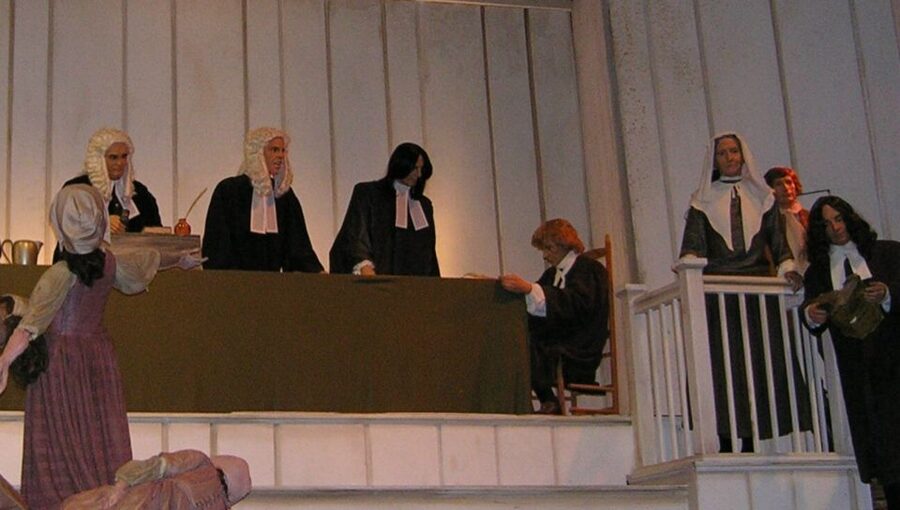 Salem Witch Museum Admission Ticket - The second exhibit, Witches: Evolving Perceptions
