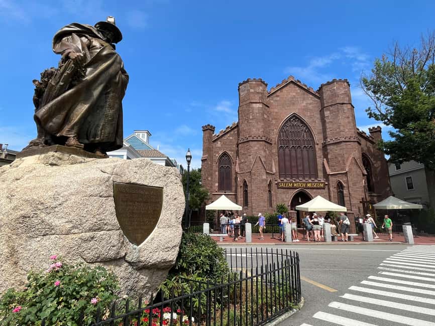 Salem Witch Tour from Boston by Train - Meeting the real story at the Witch Trials Memorial