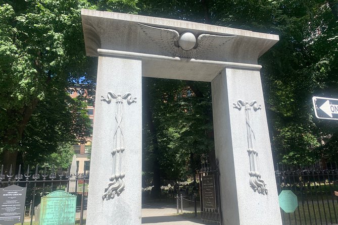 Self Guided "Historic Boston Downtown Freedom Trail" Audio/GPS Walking Tour - The Boston Massacre site in a three-minute sound scene