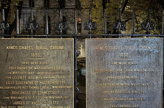 Spirits Of The Dead - A Boston Ghost Tour - What the $25 price gives you