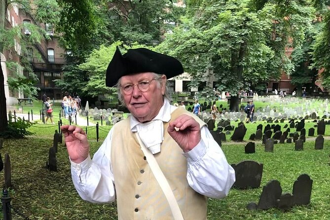 Walking Tour of Boston's Freedom Trail - Granary Burial Ground and Boston’s famous graves