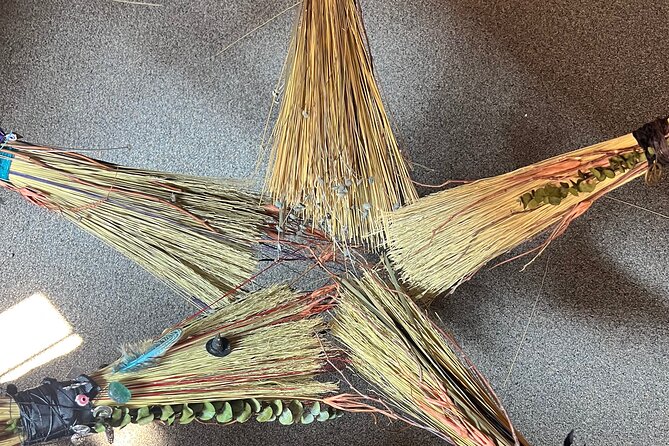 Witch City Broom Making Workshop in Salem - A small class with room to make your own choices