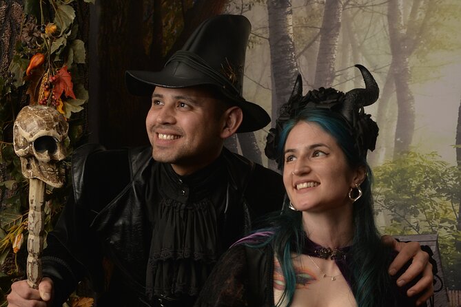 Witch Costume Photo Shoot - Olde Salem Village theatrical set - Is $107.50 a fair price?
