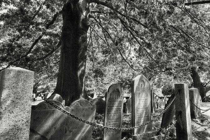 "Witch Trials" Walking Tour in Salem - Old Burying Point Cemetery and John Hathorne
